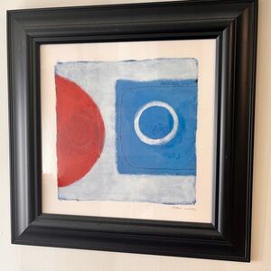 Set of 4 - Abstract Art Framed Prints -
Painter: Esther Wragg